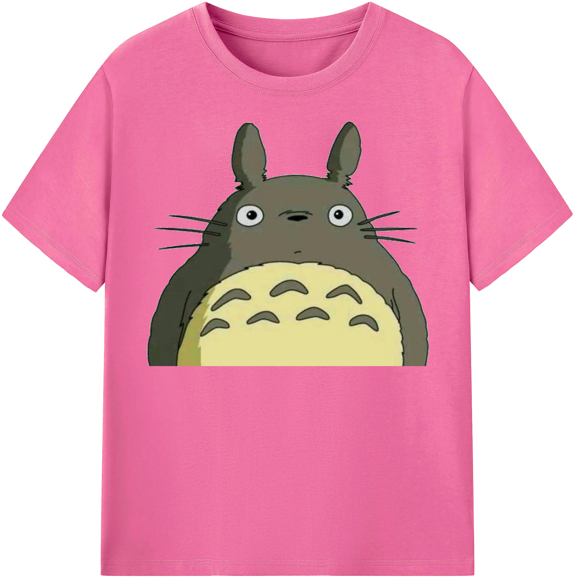 （画像用） となりのトトロ 草壁メイ 草壁サツキ My Neighbor Totoro Satsuki Kusakabe Mei Kusakabe レディースカジュアルプリントTシャツ（綿100％）